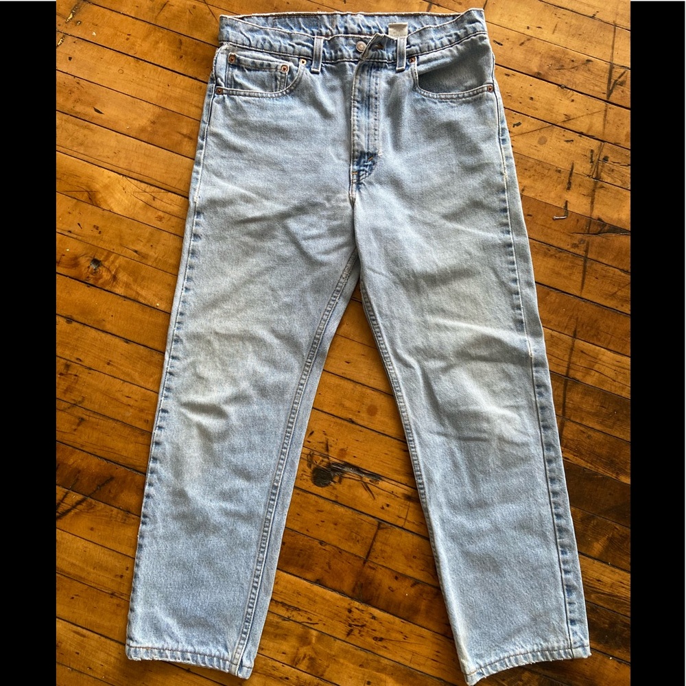 Perfectly Worn In Levi’s 505 Vintage Jeans
